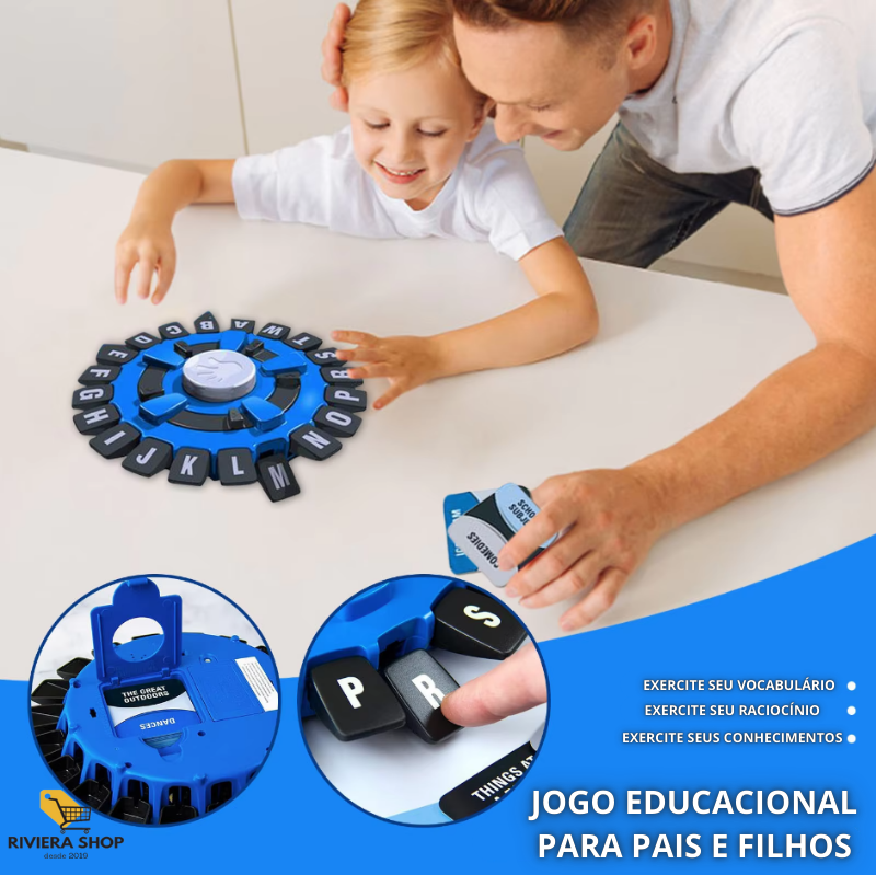 Jogo Educacional Stop TravaLetras®